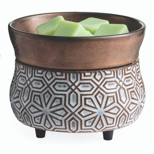 Candle Warmers 2-in-1 Classic Warmer - Gray Texture