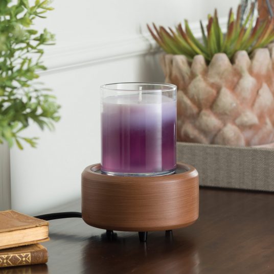 2-IN-1 Stone Purple Candle Warmer