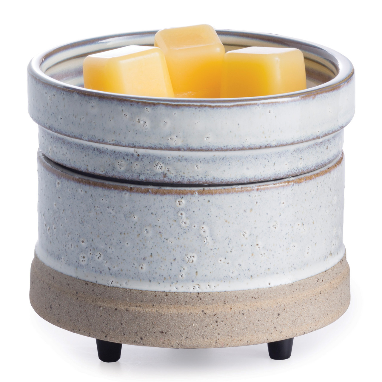 Rustic White Wax Warmer – When In Aroma