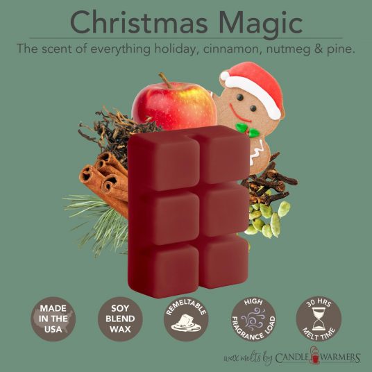 Gingerbread Christmas Wax Melts Handmade Christmas Wax Melts Scented M – My  Magic Place Shop