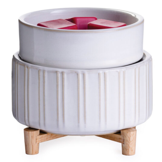 Candle Warmers Etc 2-In-1 Classic Warmer Lattice - Ceramic Wax