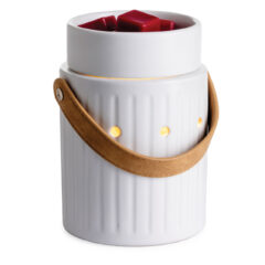 Candle Warmers Etc. Soft Mint Wax Warmer Bundle with Two Wax Melts -  9953507