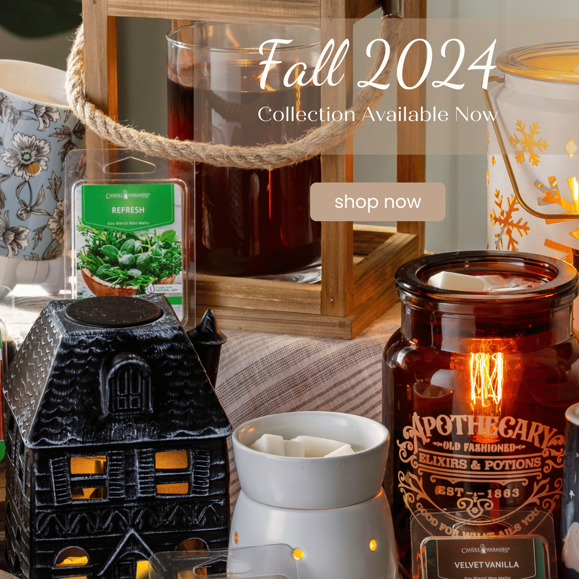 2024 Winter CWE Lamps and Lanterns Mobile Website Header
